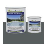 Peinture piscine epoxy - 2. 5 kg gris basalte matpro