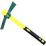 Mattock houe micro pioche outil de hache jardinage dsherbage mini pioche en acier poigne en fibre de ...