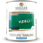 1919 by mauler - peinture pour tableau d'cole noir mat  la craie : mauler peinture tableau 1l - noir ...