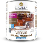 1919 by mauler - mauler - vernis montagne marin incolore brillant - vernis bois extrieur - 1l - bois ...