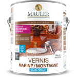 1919 by mauler - mauler - vernis montagne marin incolore brillant - vernis bois extrieur - 2, 5l - bois ...