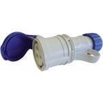 Prise industrielle monophase wolfpack 16 a / 220 v.