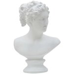 Mauroferretti - sculture en polyrsine roman buste femme