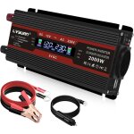 Maximisez votre utilisation d'�nergie avec le transformateur de tension lcd usb convertisseur 12v 220v ...