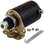 Maxpeedingrods d�marreur moteur pour briggs & stratton 11 - 16 hp 12v 16 dents 499521 222413 490420