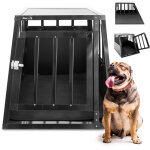 Maxxpet cage pour chien 54x69x50 cm - caisse de transport pour chien pliable - 1 porte - cage chien voiture ...