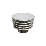 Mbm ? terminal de chemin�e chapeau lamellaire dn 160 ? acier inox 316 ? �paisseur 0, 5 mm ? temp�rature ...