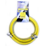 Tuyau flexible gaz inox 1 m - 1 / 2  ff conforme a la norme en 15266 pour table de cuisson / cuisine ...
