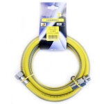 Tuyau gaz 2 m - 1 / 2  mf en inox conforme a la norme en 15266 pour table de cuisson / cuisine uniroll ...