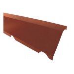 Mccover - faitière crantée sur mur pour bac acier 1045 - l 2100mm - coloris - rouge 8012, hauteur - 170 ... Mccover - faitière crantée sur mur pour bac acier 1045 - l 2100mm - coloris - rouge 8012, hauteur - 170 ...