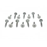 Mccover - kit de 50 vis 4, 8 x 38 mm tork laques pour bardage hpl - coloris - crme, longueur de la ...