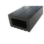 No brand - lambourde terrasse bois composite - coloris - noir, epaisseur - 3cm, largeur - 5 cm, longueur ...