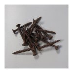 Vis  tte laque l 3cm (x100) pour bardage - coloris - brun rouge, longueur de la vis - 30 mm