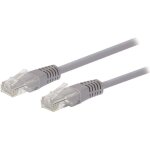 Mcl samar - cordon de brassage rj45 cat 5e f / utp - 20m gris