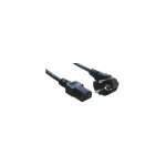 Cordon secteur iec (c13) / 2 poles + terre - 2m