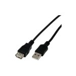 Samar rallonge usb 2. 0 mcl type a mâle / femelle 3m noir Samar rallonge usb 2. 0 mcl type a mâle / femelle 3m noir