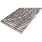 Mea ? grille de voirie galvanis�e 400x900mm ? maille 30 / 10 ? adapt�e cadre norm ? caillebotis press� ...
