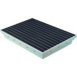 Mea - paillasson encastrable en smc avec tapis caoutchouc, pour l�installation devant des entr�es de ...
