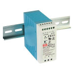 Transformateur pour rail din armoire lectrique 40w 12v dc mdr - 40 - 12 mean well mdr - 40 - 12