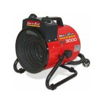 Mecafer - chauffage de chantier soufflant électrique 3000 w mh3000 Mecafer - chauffage de chantier soufflant électrique 3000 w mh3000