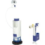 Mécanisme double volume nicoll 3v102 culot g3 / 8 avec robinet flotteur système à câble Mécanisme double volume nicoll 3v102 culot g3 / 8 avec robinet flotteur système à câble