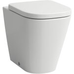 Laufen - meda wc au sol, sans rebord, silent flush, 360x540mm,