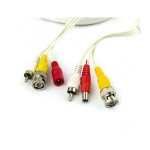 Cble pour le signal audio et vido des camras bnc rca 50 mtres
