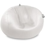 Happers - mega pouf respirant 3d blanc unique blanc