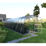 Meistro kodas - certifi� serre klasika arch 3 x 10 m (30 m�), 6 mm avec rev�tement en polycarbonate