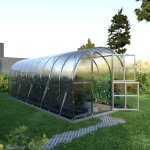 Meistro kodas - certifi� serre klasika arch 3 x 6 m (18 m�), 6 mm avec rev�tement en polycarbonate