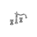 Cristina ondyna - mélangeur 3 trous avec bec potence pour lavabo retro parigi pg11251 Cristina ondyna - mélangeur 3 trous avec bec potence pour lavabo retro parigi pg11251