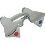 Robinetterie sanitaire - mlangeur vier ou bain - douche entraxe 110mm - m15 / 21 m20 / 27