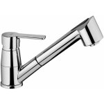 Paffoni - mlangeur d'vier de cuisine avec douche extractible red red183cr chrom
