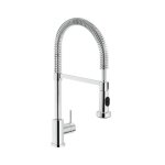 Nobili - mitigeur d'évier avec douchette 2 jets orientables en laiton chromé Nobili - mitigeur d'évier avec douchette 2 jets orientables en laiton chromé