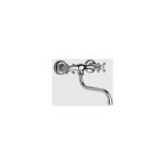 Paini france - mlangeur vier mural tiffany chrome