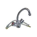 M�langeur lavabo avec tirette diff