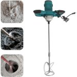 M�langeur professionnel 2100w m�langeur � main m�langeur � mortier b�tonni�re 6 vitesses r�glables