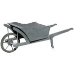 Brouette de plantation brouette de fleurs en bois 129 � 45 � 43 cm brouette de plantation brouette grise ...