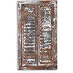 Melko - miroir d'armoire avec volets miroir mural 70cm shabby chic fenêtre à miroir avec portes Melko - miroir d'armoire avec volets miroir mural 70cm shabby chic fenêtre à miroir avec portes