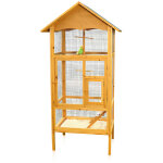 Volire + chelle  oiseaux cage  perruches cage  oiseaux cage  animaux - melko