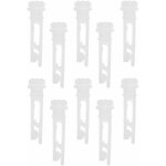 Lot de 10 clips de rparation verticaux en vinyle pour stores verticaux - pour rparation de stores de ...