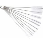 10 pi�ces tube brosse de nettoyage, goupillon nettoyage pour bouteille en verre tuyau, brosses de nettoyage ...