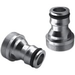Memkey - 2 pices connecteur de robinet en laiton jardin ?adaptateur robinet tuyau arrosage connecteur ...