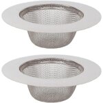 Memkey - 2 pi�ces �vier cuisine filtre, �vier acier inoxydable filtre, acier inoxydable vidange filtre, ...
