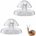 Memkey - 2 pi�ces pi�ge � escargots, r�servoir poissons d'aquarium pi�ge, pi�ge � escargots en plastique, ...