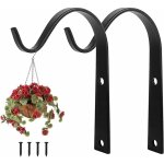 Memkey - 2 pi�ces suspension mural crochet plante crochet de suspension en fer forg� support plante mural ...