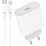 Memkey - 20w usb c rapide chargeur avec 2m c�ble pour iphone 14 / 14 pro / 14 pro max / 14 plus / 13 ...