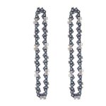 2pcs 4 pouces mini trononneuse lectrique sans fil chane de scie  chane pour la coupe du bois branches ...