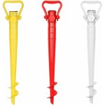 3 pices porte parapluie de plage, ancrage au sol pour parasol, ancre de sable de parapluie de plage, ...