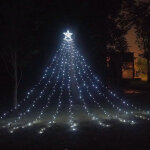 350 led guirlande lumineuse sapin de noel avec etoile, 93. 5m rideau lumineux sapin de noel blanc, 8 ... 350 led guirlande lumineuse sapin de noel avec etoile, 93. 5m rideau lumineux sapin de noel blanc, 8 ...
